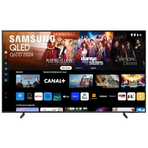 Téléviseur QLED 43" (108 cm) 4K Ultra HD Smart TV - Tq43q60d