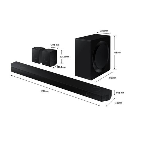 Barre De Son 656w Bluetooth Noir - Hwq995d