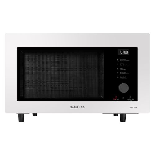 Four micro-ondes combiné SAMSUNG MC32DB7746KE 32L Blanc vue 3/4