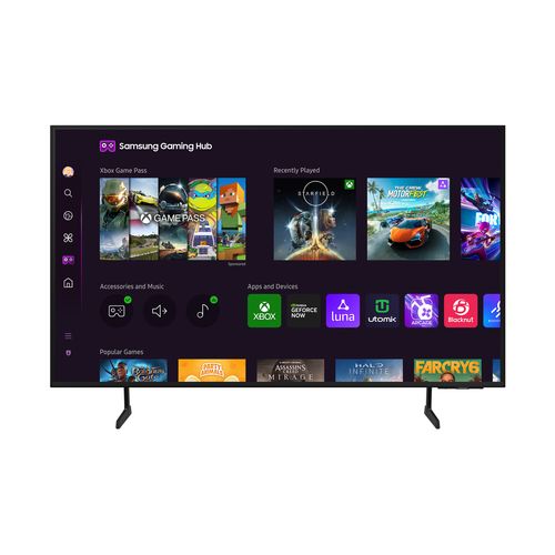 Téléviseur 4k UHD 55''140cm SAMSUNG 55DU7100 vue 3/4