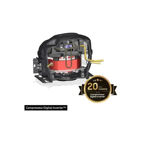 Réfrigérateur Congélateur En Bas  Rb53dg703ds9