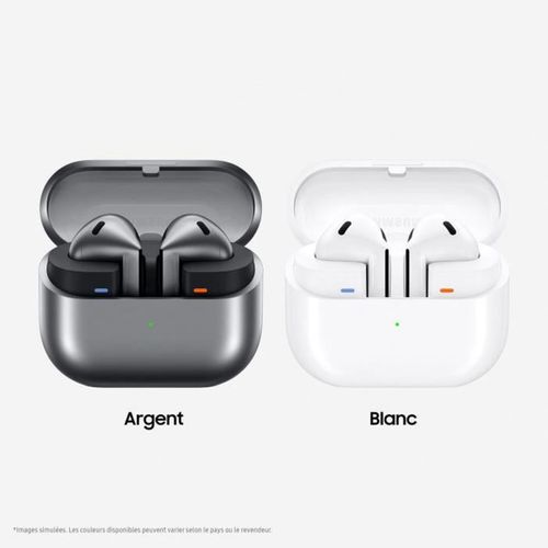 Ecouteurs Sans Fil Samsung Galaxy Buds3 Anc Bluetooth 5.4 Argent