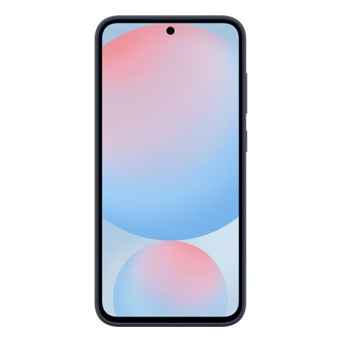 Coque Silicone Bleu Foncé Avec Lanière Pour Galaxy S24 Fe