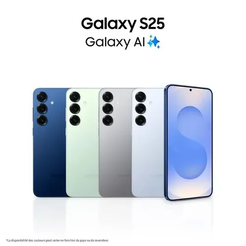Galaxy S25 Ai Smartphone 256 Go Gris