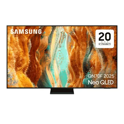 Téléviseur MiniLED 55'' 140 cm SAMSUNG 55QN70F vue de face