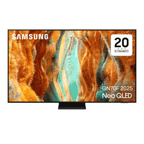 Téléviseur MiniLED 65'' 165 cm SAMSUNG TQ65QN70FAUXXC vue de face