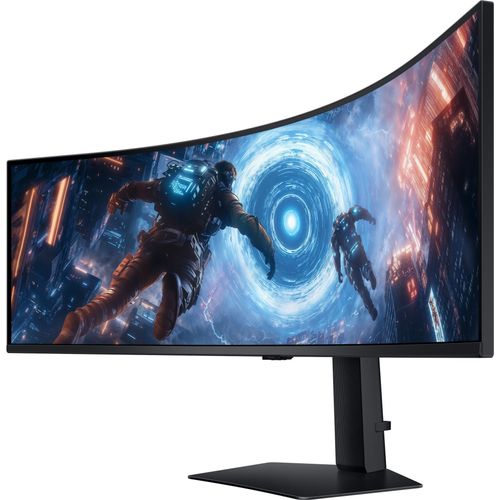 Ecran PC Gamer Incurvé - 49'' - 5k Dual Qhd - 144hz - Dalle Va - 1ms - Ajustable En Hauteur - Odyss