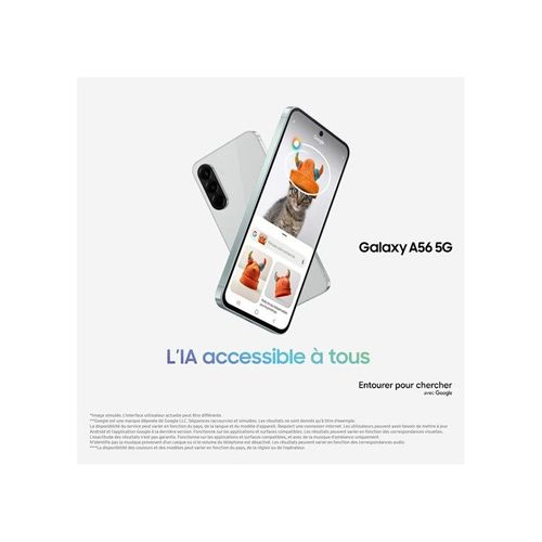 Galaxy A56 5g Smartphone 256 Go Vert Sauge