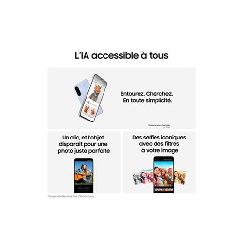 Smartphone Galaxy A36 6,7 5g Nano Sim 128 Go Noir