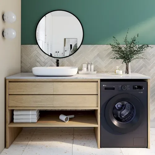 Lave-linge hublot LG F84B15MBS 8kg