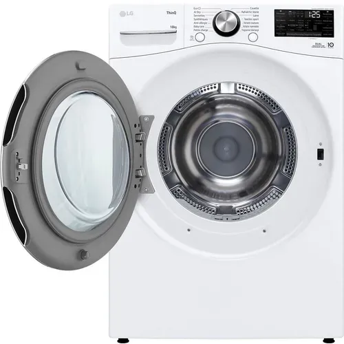 Sèche-linge hublot LG RH8P12WH 18 kg vue d'ambiance 1