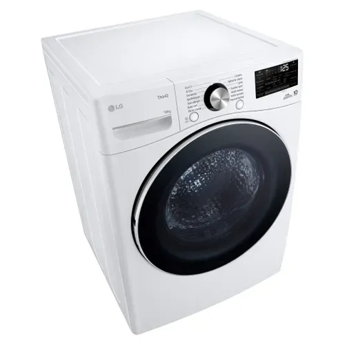 Sèche-linge hublot LG RH8P12WH 18 kg vue 3/4