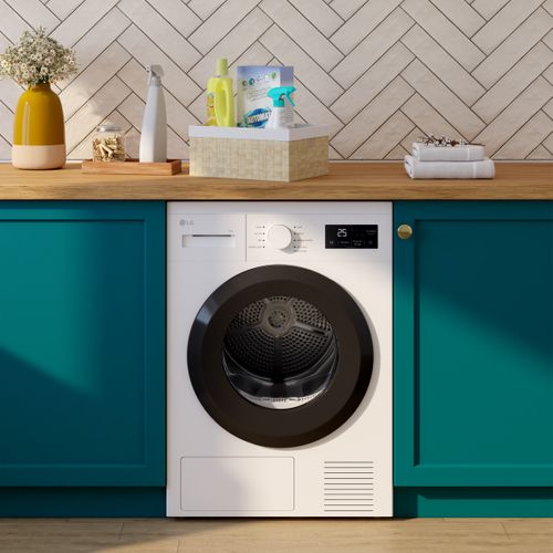 Sèche-linge hublot LG RH8N15WH 8kg Blanc