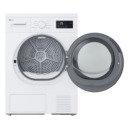 Sèche-linge hublot LG RH8N15WH 8kg Blanc
