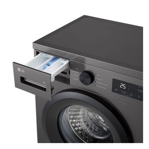Lave-linge hublot LG F84N14SLS 8kg vue accessoires