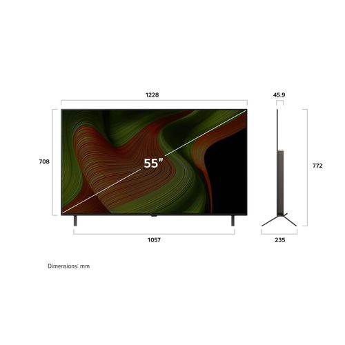 Téléviseur OLED AI 55'' 4K LG 139 cm OLED55B56LA.AEU