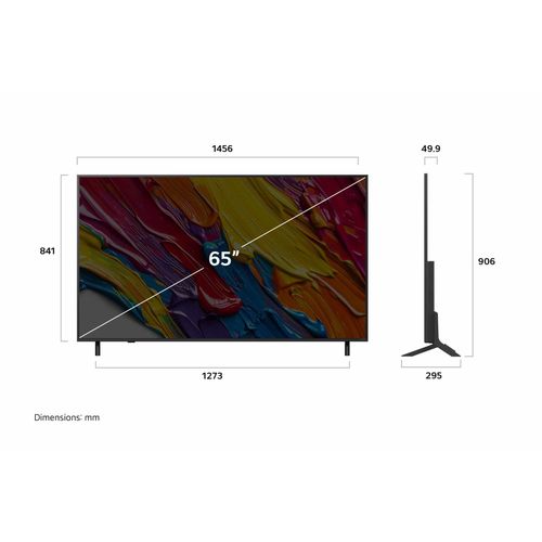 Téléviseur QNED AI 65'' 4K LG 164 cm 65QNED82A6B.AEU