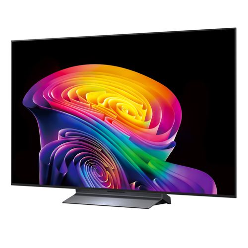 Téléviseur OLED evo AI 55'' 4K LG 139 cm OLED55C54LA.AEU vue de profil
