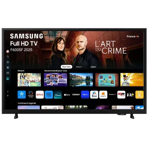 Téléviseur LED 32" (80 cm) Full HD Smart TV - Tu32f6005f