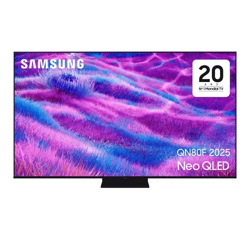 Téléviseur NEO QLED 85'' 214cm SAMSUNG 85QN80F vue de face