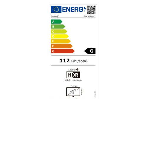 Téléviseur NEO QLED 64"(163cm) 8K Ultra HD Smart TV - Tq65qn990f
