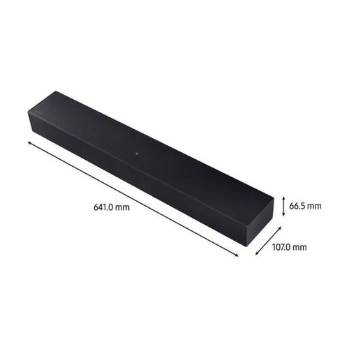 Barre De Son 2.0ch HDMI Arc Bluetooth, Mode Voix Claires, Noir