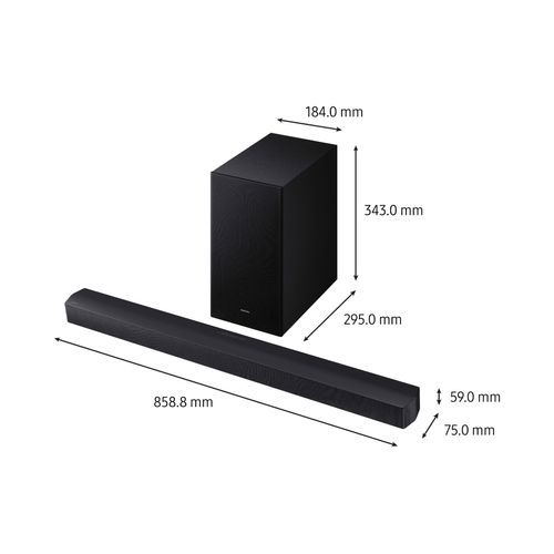 Barre de son 2.1 SAMSUNG HW-B460F/XE