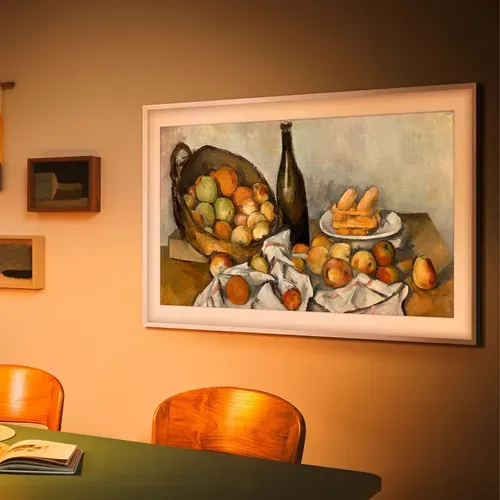 Téléviseur 4K QLED 43'' 108 cm SAMSUNG 43LS03F vue d'ambiance 1