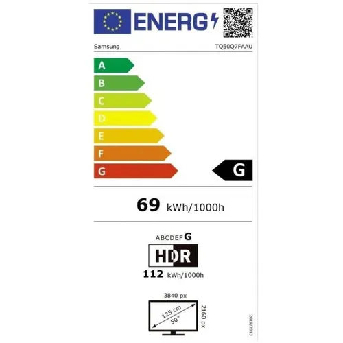 Téléviseur Qled 50 (127 Cm) - 4k Uhd - Smart TV - 50q7f
