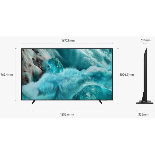 Téléviseur Qled 75" (190 Cm) - 4k Uhd Smart TV - 75q7f