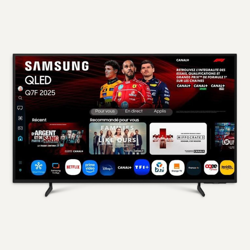 Téléviseur Qled 75" (190 Cm) - 4k Uhd Smart TV - 75q7f