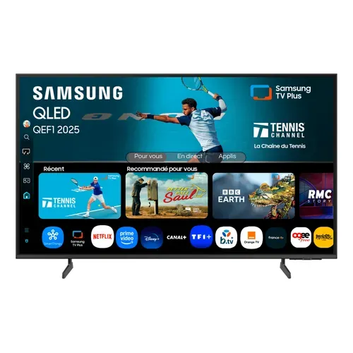 Téléviseur 4K QLED 50'' 127 cm SAMSUNG 50QEF1 vue de face