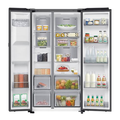 Réfrigérateur Américain 92cm 621l Ventilé Rs90f64edf