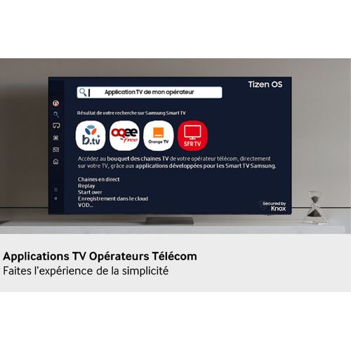 Téléviseur QLED 55" (138 cm) 4K Ultra HD Smart TV - Tq55q7f4