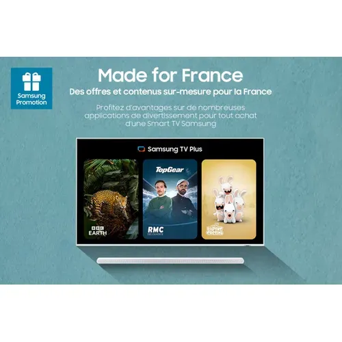 Téléviseur QLED 55" (138 cm) 4K Ultra HD Smart TV - Tq55q7f4