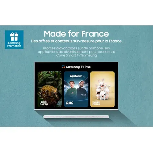 Téléviseur QLED 65'' 165 cm SAMSUNG 65Q7F3