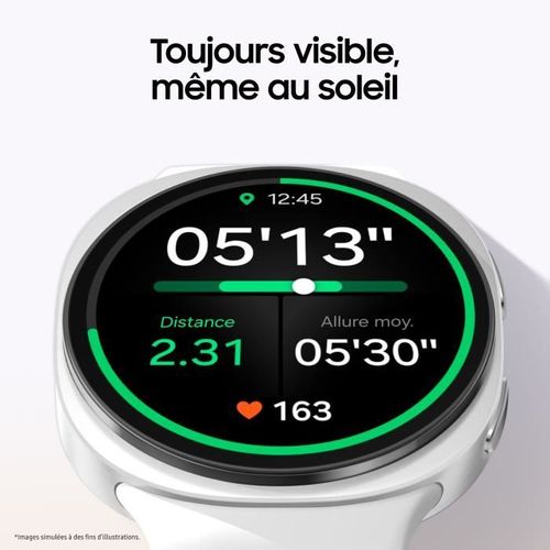 Galaxy Watch8 Montre Connectée 4g 44mm Graphite