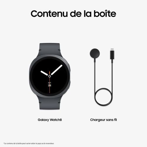 Galaxy Watch8 Montre Connectée 4g 44mm Graphite