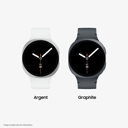 Galaxy Watch8 Montre Connectée 4g 44mm Graphite