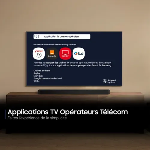 Téléviseur OLED 55'' 140 cm SAMSUNG 55S85H