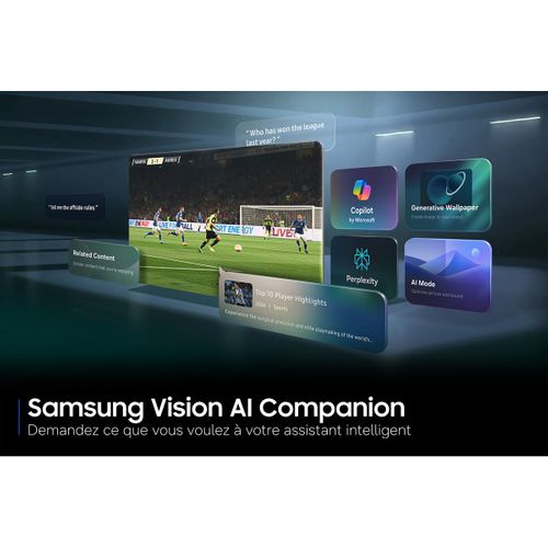 Téléviseur QLED 50'' 126 cm SAMSUNG 50M74H