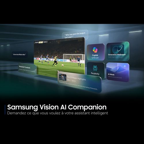 Téléviseur MiniLED 75'' 190cm SAMSUNG 75M74H