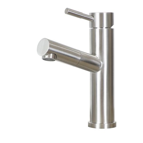 Robinet De Lavabo Noir Avec Douchette Extensible Pour Salle De Bain