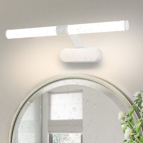 Lampe De Miroir Blanc 40cm - Éclairage LED Pour Salle De Bain Et Chambre à Coucher