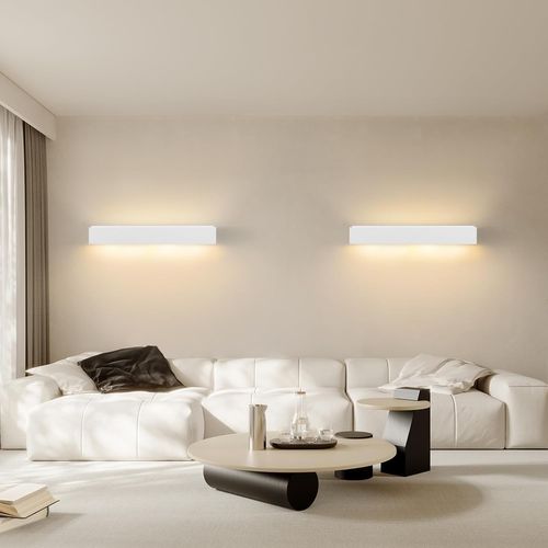 Applique G9 - Blanc Lampe En Plâtre Pour Chambre à Coucher Cage D'escalier Couloir