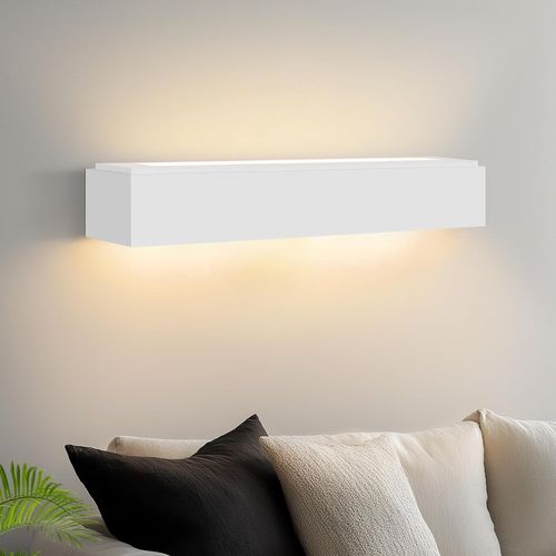 Applique G9 - Blanc Lampe En Plâtre Pour Chambre à Coucher Cage D'escalier Couloir