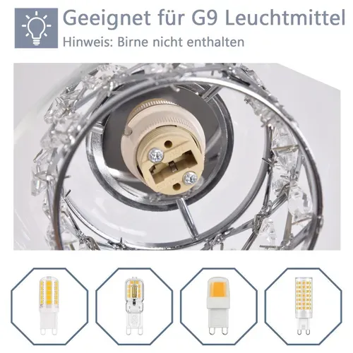 Lustre En Metal 3 Lumières Moderne G9 Réglable en Hauteur Lustre Cuisine Salon Hôtel