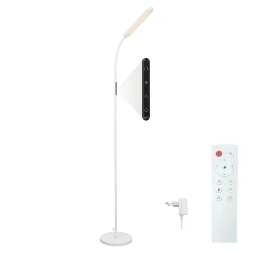 Lampadaire LED Blanc Flexible 11w 360° Pour Salon Et Canapé