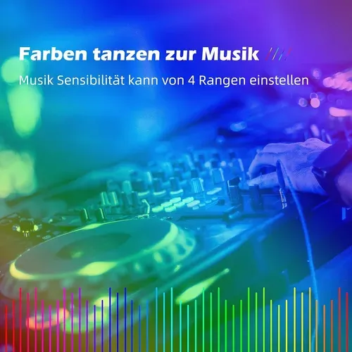 Bande LED Rgb Multicolore Avec Télécommande Et Contrôle Par App