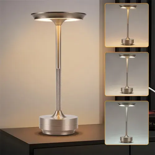 Lampe de Table Rechargeable Sans Fil Intensité Variable Pour Rebord De Fenêtre Salon
